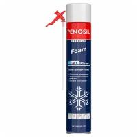 Пена монтажная Penosil Premium Foam 750 мл зимняя с трубочкой-аппликатором