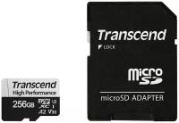 Карта памяти 256 Гб Micro SDXC Transcend Ultimate Class 10 UHS-I U3 V30 A2 [TS256GUSD330S]