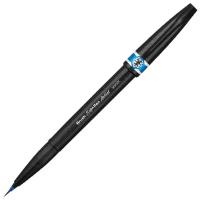 Pentel Брашпен Brush Sign Pen Artist (SESF30C), голубой, 1 шт