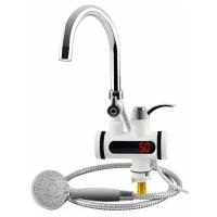 Проточный электрический кран водонагреватель Instant Electric Heating Water Faucet + лейка