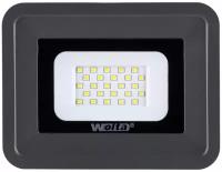 Прожектор LED SMD 20W 5700K IP65 серый Wolta