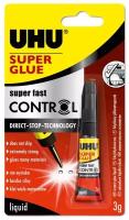 Клей цианоакрилатный UHU Super Glue 36015, 3 г, 3 мл