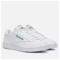 Кроссовки Reebok Club C, демисезонные, повседневные, натуральная кожа, перфорированные