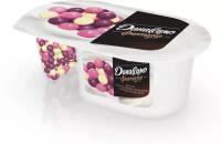 Даниссимо йогурт Фантазия с хрустящими шариками с ягодным вкусом 6.9%, 105 г