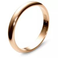 Обручальное кольцо из красного золота 01О010013 Эстет