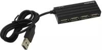 USB 2.0 Хаб Smartbuy 6810, 4 порта, черный (SBHA-6810-K)