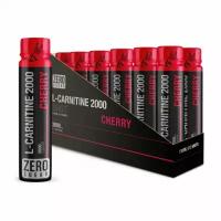 Жиросжигатель для похудения Fitness Food Factory L-carnitine 2000 Shot 110 мл 12 шт, вишневый вкус