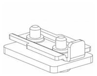 Упор SGN.01.510 для откатных (сдвижных) ворот