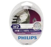 Лампа 12Vx55W H7 +60% PHILIPS VISION PLUS 2шт