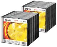 Диск Mirex DVD-R 4,7Gb 16x slim box, упаковка 50 шт