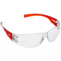 Облегчённые прозрачные защитные очки мастер широкая монолинза, открытого типа ЗУБР 110325_z01