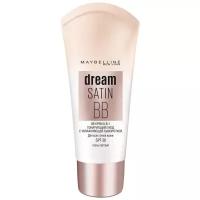 Maybelline New York BB крем Dream Satin, SPF 30, 30 мл/45 г, оттенок: очень светлый, 1 шт