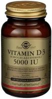 Solgar Vitamin D3 5000 IU (веган. капс) 120 вегетарианских капсул
