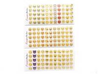 Наклейки смайлы для детей Emoji Smile Sticker 660шт, стикеры поощрительные смайлики на телефон и ноутбук