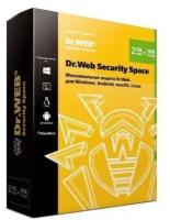 Программное обеспечение: Dr. Web Security Space КЗ, 2 ПК 24 месяцa
