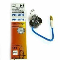 Лампа автомобильная галогенная Philips Vision +30% 12336PRC1H3 12V 55W PK22s 1 шт