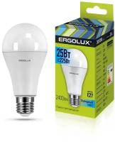 Лампочка Ergolux E27 25W 220V 4500K 2400Lm LED-A65-25W-E27-4K 14236