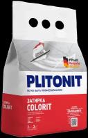 Затирка Plitonit Colorit, 2 кг, светло-серый