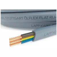 Кабель силовой OLFLEX FLAT RU нг(А)-LS 3х4 кв. мм LAPP ГОСТ серебристо-серый 10 м