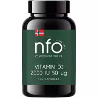NFO Vitamin D3 капс., 2000 МЕ, 100 шт