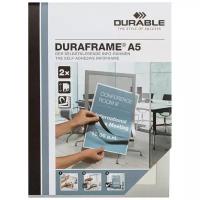 Рамка А5 серебро самокл.осн. DURABLE Duraframe 487123 2шт