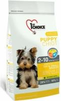 1st Choice Puppy Toy&Small Breeds Cухой корм для щенков декоративных и мелких пород (с курицей), 7 кг