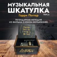 Музыкальная шкатулка Гарри Поттера (черный цвет)