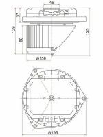 SAT ST-27225-JK60B Мотор отопителя салона NISSAN TEANA 08-/MURANO 03-/MAXIMA 08-/GT-R 08-/PATHFINDER 14-/INFINITY FX35