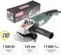 УШМ Hammer USM1200E 159-035, 1200 Вт, 125 мм