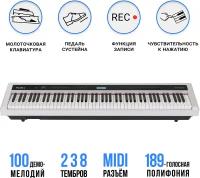 Цифровое пианино TESLER STZ-8800 WHITE