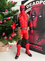 Фигурка супергерой Marvel - Дедпул (Deadpool), коллекционная игрушка для детей и взрослых, 33 см