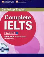 Complete IELTS. Bands 5-6.5 Workbook without Answers (+CD) | Harrison Mark