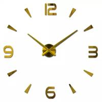 Mirron / Большие настенные часы 3D / 80 см / часы настенные бесшумные / декор дома / часы на стену / часы картина