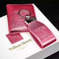 Набор аксессуаров William Morris, красный, розовый