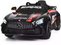 Легковые автомобили Hollicy Детский электромобиль Hollicy Mercedes GT4 AMG Carbon Black 12V - SX1918S-BLACK-PAINT