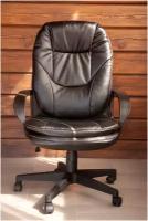 Кресло eames style ribbed office chair ea 117 серая кожа