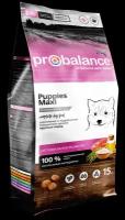 PROBALANCE Immuno Puppy Maxi - Сухой корм для Щенков крупных и гигантских пород 15 кг