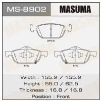 Колодки дисковые Masuma MASUMA MS8902