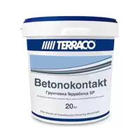 Адгезионная грунтовка бетоноконтакт для слабо впитывающих оснований Terraco Террабонд SP 20 кг