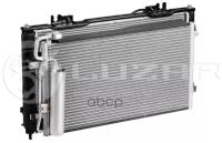 Блок охлаждения (радиатор+конденсор+вентилятор) для автомобилей Приора (тип Halla) LRK 0127 LUZAR