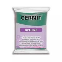 CE0880056 Пластика полимерная запекаемая 'Cernit OPALINE' 56 гр. (637 селадоновый зеленый)