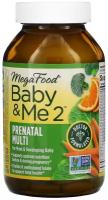 MegaFood, Baby & Me 2, витамины для беременных, 120 таблеток