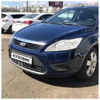 Бампер передний в цвет кузова Ford Focus 2 Форд Фокус рестайлинг 8CWA - BLAZER BLAU - Тёмно-синий