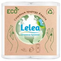 Полотенца бумажные LELEA ECO 2-х слойные 2 шт