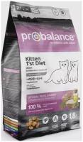 Probalance корм для котят, первый рацион с 2 месяцев, с цыпленком, 1,8 кг