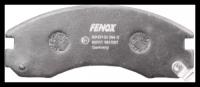 Дисковые тормозные колодки передние Fenox BP43133 (1 шт.)