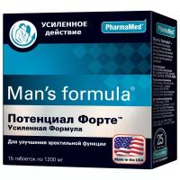 Man's Formula потенциал форте усиленная формула таб., 15 шт