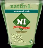 Комкующийся наполнитель N1 Naturel Зеленый чай, 4.5 л