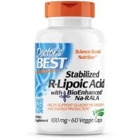 Stabilized R-Lipoic Acid капс., 100 мг, 60 г, 60 шт