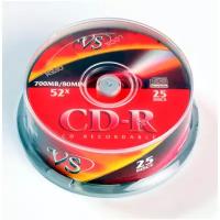 Vs Диски CD-R 80 52x CB 25